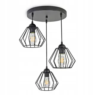 Lampa Wisząca Sufitowa Żyrandol Brylant Led 724-E3