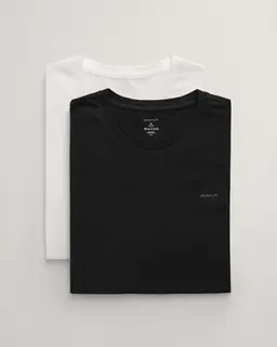 Gant Bawełniany T-Shirt Męski Z Dekoltem V