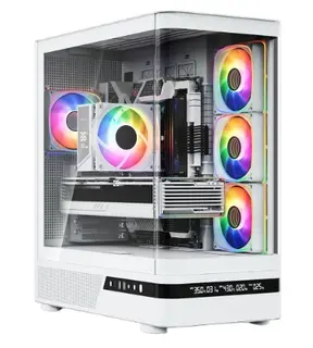 MODECOM Obudowa Volcano AQ200 ARGB MIDI WHITE