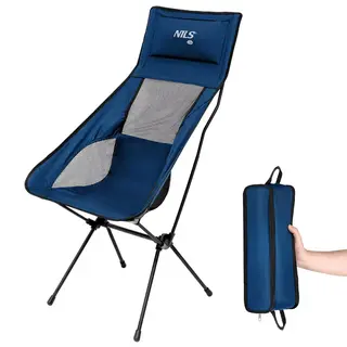 Krzesło składane ultralight Nils Camp NC3322 - granatowe