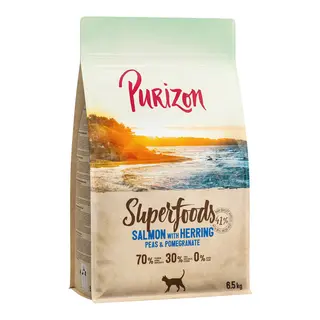 Purizon Superfoods, łosoś ze śledziem - 6,5 kg