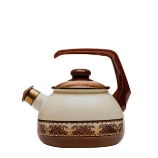 Czajnik tradycyjny emaliowany Retro brązowy 2,5 L Metalac