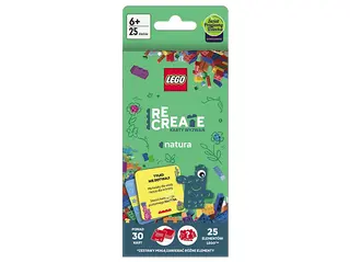 Książka LEGO Recreate. Karty wyzwań. Natura Wielokolorowy