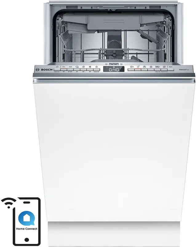 Zmywarka Bosch Serie 4 SPV4EMX10E Silence Plus ActiveWater Autootwieranie Kosze VarioFlex 45 cm