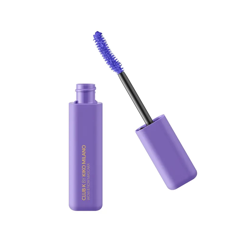 Club K By Kiko Milano Wow & Now Mascara Kolorowy Tusz do Rzęs Dodający Objętości Wydłużająco-Podkręcający 03 Bluetooth 8ml