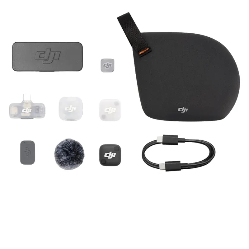 System mikrofonów bezprzewodowych DJI Mic Mini 2 (1 TX + 1 Mobile RX + Etui ładujące)