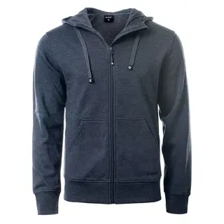 Bluza męska z kapturem Hi-Tec Silian II - ciemnoszara, Rozmiar M