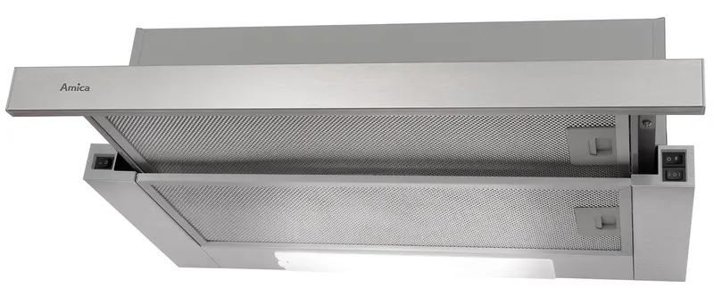 Okap teleskopowy Amica OTP6233I 242m3/h 59,8cm Inox