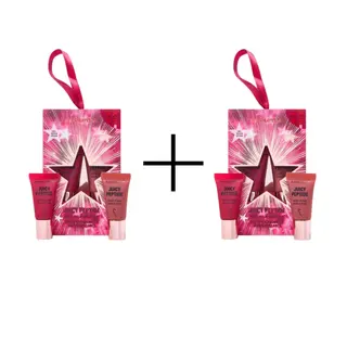 Makeup Revolution Zestaw Balsamów do Ust Juicy Peptide 1+1