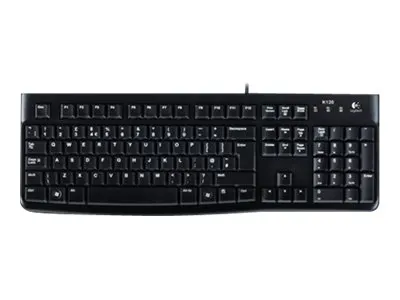 Klawiatura Logitech K120 920-002479 czarna