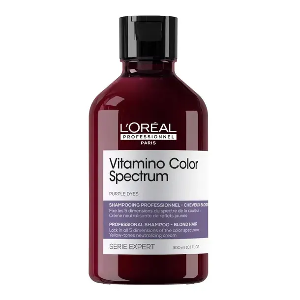 Loreal Vitamino Color Spectrum Fioletowy Szampon do włosów blond 300ml