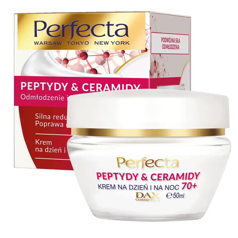 Perfecta Peptydy i Ceramidy Krem na dzień i na noc 70+ 50ml