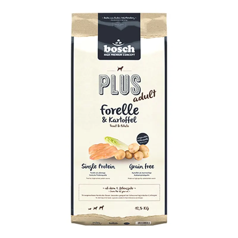 bosch HPC Plus Pstrąg & ziemniaki - 12,5 kg