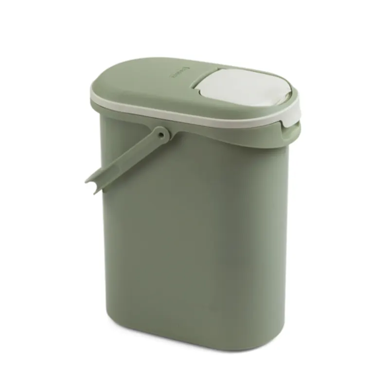Curver pojemnik na karmę dla psów/kotów, zielony - 10 litrów, do 4 kg suchej karmy