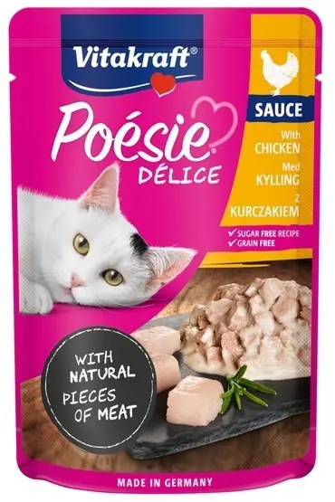 VITAKRAFT POESIE DELICE kurczak - mokra karma dla kota - 85 g