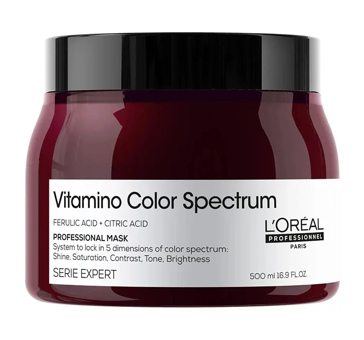 Loreal Professionnel Vitamino Color Spectrum Maska Wzmacniająca Kolor Włosów 500ml