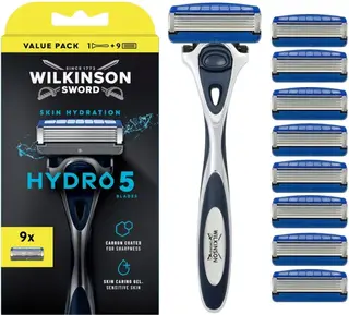 Zestaw do Golenia WILKINSON Hydro 5 Skin Hydration 9x Wkłady + Rączka