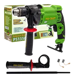Wiertarka udarowa 1050W Procraft PS1350 Jednobiegowa z uchwytem kluczykowym