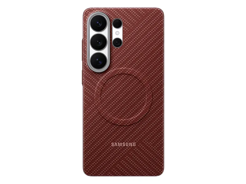 Etui SAMSUNG Carbon Magnet Case do Galaxy S26 Ultra EF-KS948SREGWW Czerwony