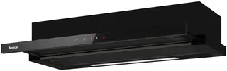 Okap teleskopowy Amica OTP9651BG 480m3/h Timer 90cm Czarne szkło