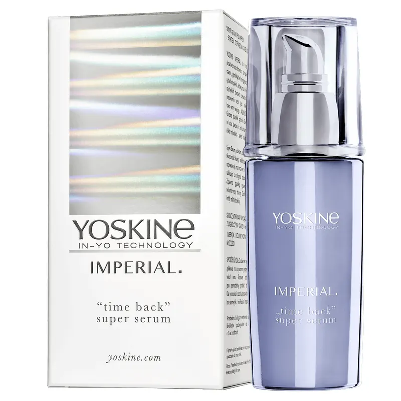 Yoskine Imperial odmładzające serum do twarzy z 2% wyciągiem z jaskółczych gniazd, Timeback, V-peptydami i kwasem hialuronowym 30 ml
