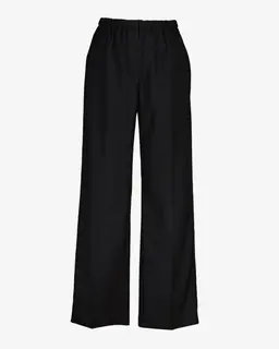 Gant Spodnie Damskie Relaxed Fit Czarne