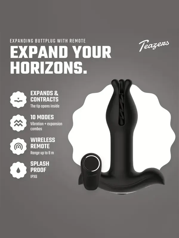 Teazers Anal Expanding Butt Plug