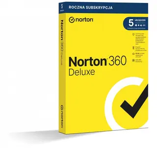 Norton 360 Delux 50GB PL 1Użytkownik, 5Urządzeń, 1Rok 21408667