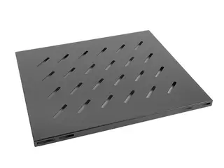 Lanberg Półka do szaf 19'' 800mm 1U 465x500mm czarna