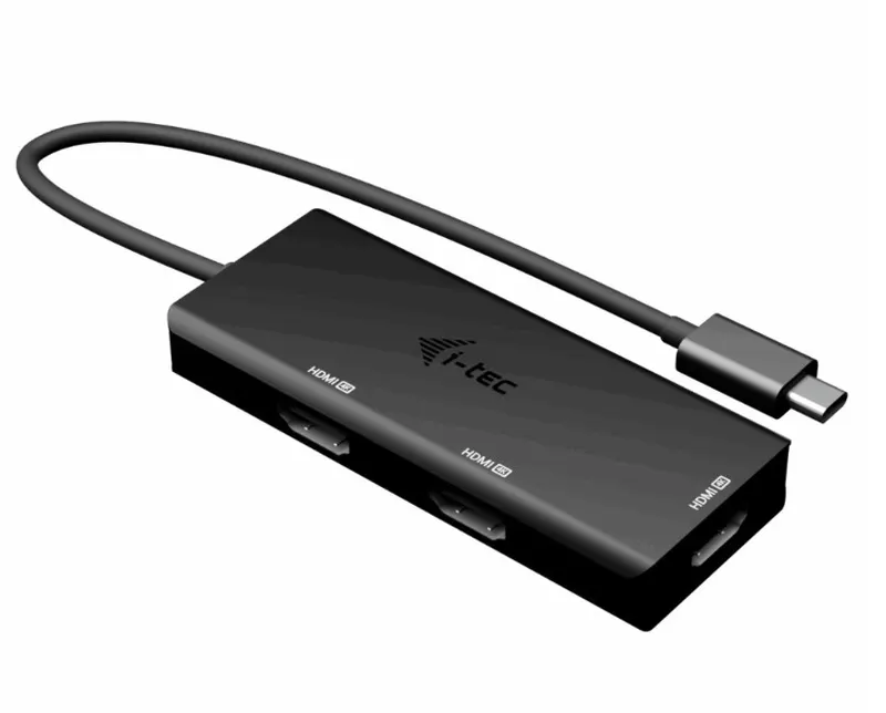 i-tec Stacja dokująca USB-C Triple 4K HDMI Video Adapter Power Delivery 100W
