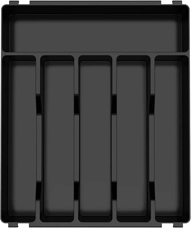 ORGANIZER SZTUĆCE SZUFLADY TACA WKŁAD 6 PRZEGRÓDEK KUCHENNY WIDELCE NOŻE