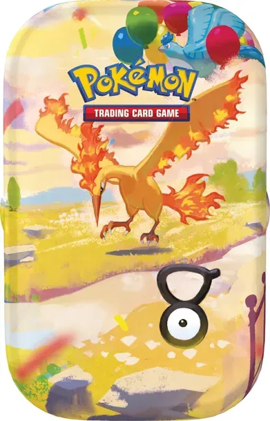 Zestaw kart Pokemon TCG: 30th Celebration - Moltres Day Mini Tin