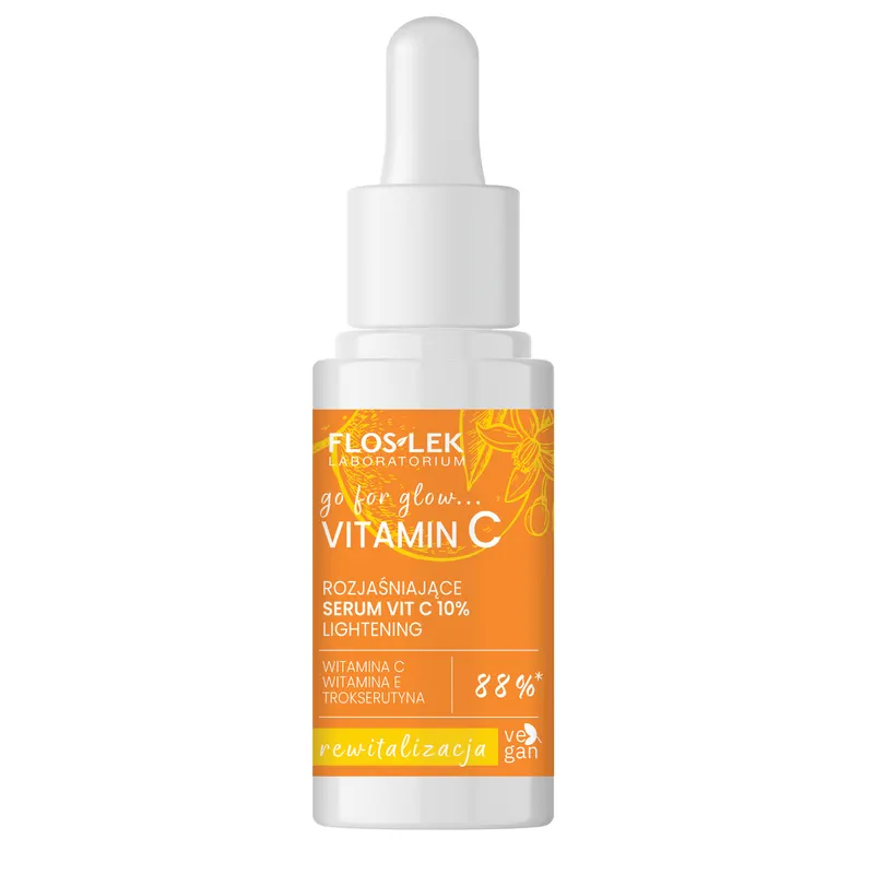 Floslek Laboratorium Rozjaśniające Serum Vit C 10% 30ml