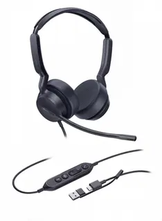 Yealink Słuchawki UH42 Dual Teams USB-C/A 1308195