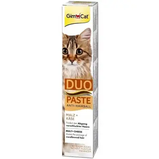 GIMCAT Duo Paste Anti-Hairball słód z serem – przysmak dla kota – 50g