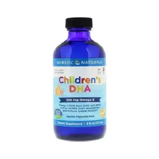 Nordic Naturals Children's DHA 530 mg omega-3 truskawka (237 ml)