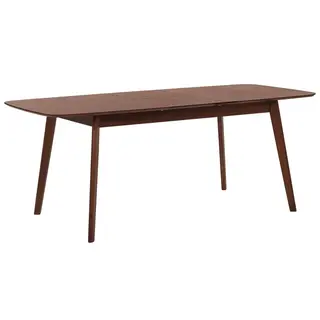 Stół do jadalni rozkładany MADOX Orzech ciemny 120/150 cm 75 cm