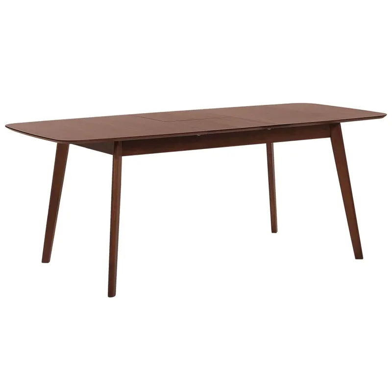 Stół do jadalni rozkładany MADOX Orzech ciemny 120/150 cm 75 cm
