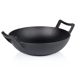 Patelnia wok żeliwna CAST LINE 32 cm