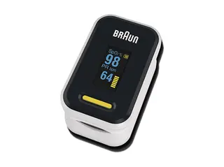 Pulsoksymetr BRAUN 1 Pulse Oximeter OLED YK-81CEU Biało-czarny