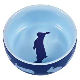 Trixie miseczka ceramiczna dla gryzoni - Ø 11 cm, 250 ml, dla królika