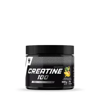 CREATINE 100 - monohydrat kreatyny z witaminą B6 - Ananasowy - 300 g