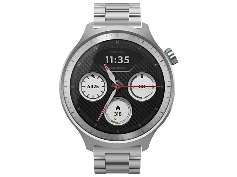 Smartwatch MOTOROLA Moto Watch Srebrny