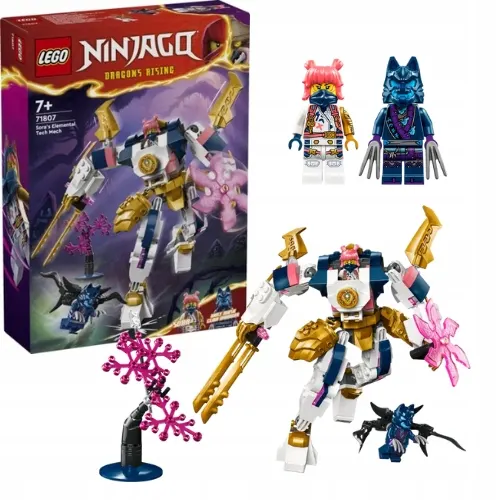 Lego Ninjago 71807 Mech żywiołu technologii Sory