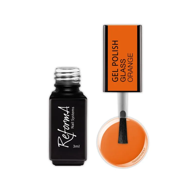 Lakier Hybrydowy - GP Glass Orange, 3 ml