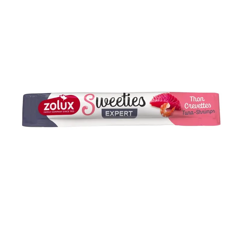 ZOLUX Sweeties Tuńczyk z krewetkami - przysmak dla kota - 14g