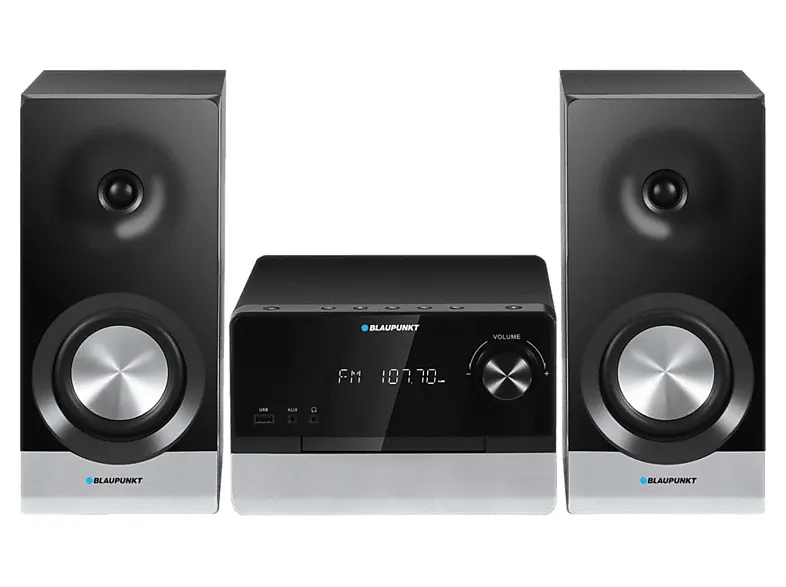 Mikrowieża BLAUPUNKT MS40.2BT Czarno-srebrny
