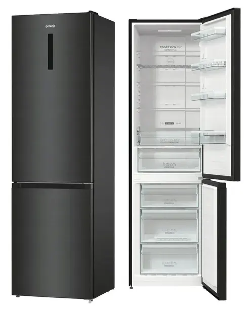 Lodówka GORENJE NRK620EABXL4 Czarna NoFrost 200 cm 331l DYSTRYBUCJA PL