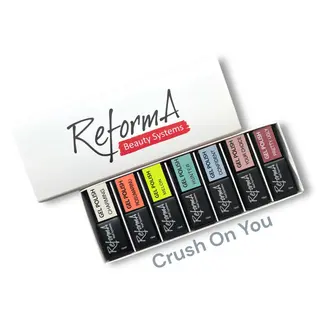 Zestaw Lakierów Hybrydowych "Crush On You", 7 x 10 ml