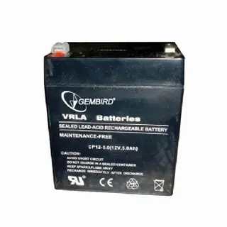 Gembird Akumulator uniwersalny 12V/5Ah